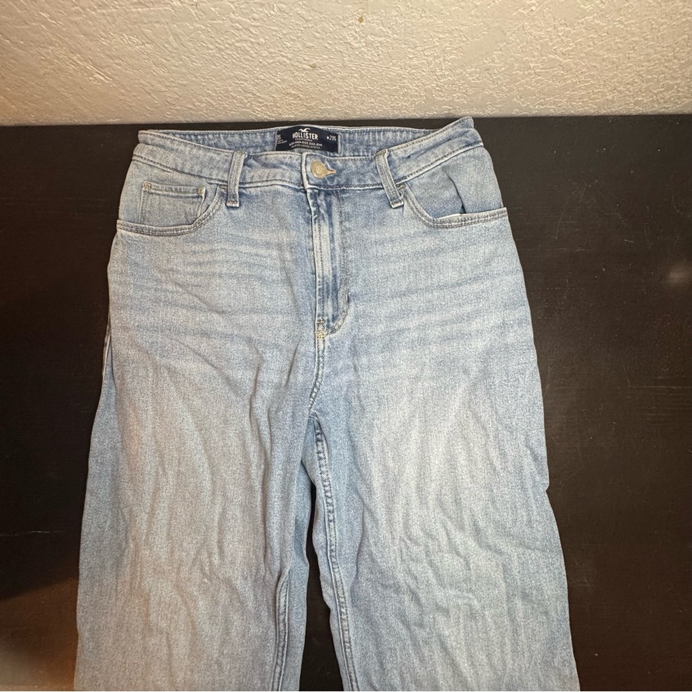 Hollister Blue Straight Leg Jeans Classic Denim